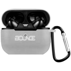 1-2329 Bounce Clef X True Wireless Earphones + Silicone Accessories - Black