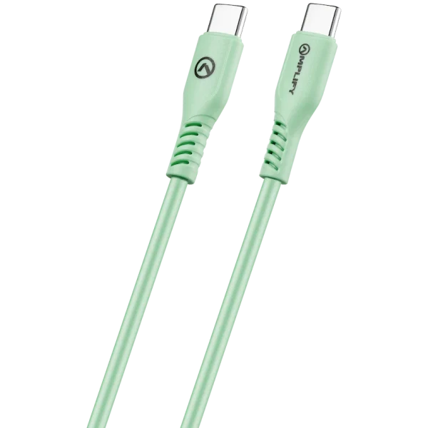Amplify CoreCharge 1.2m USB-C to USB-C Cable - Teal