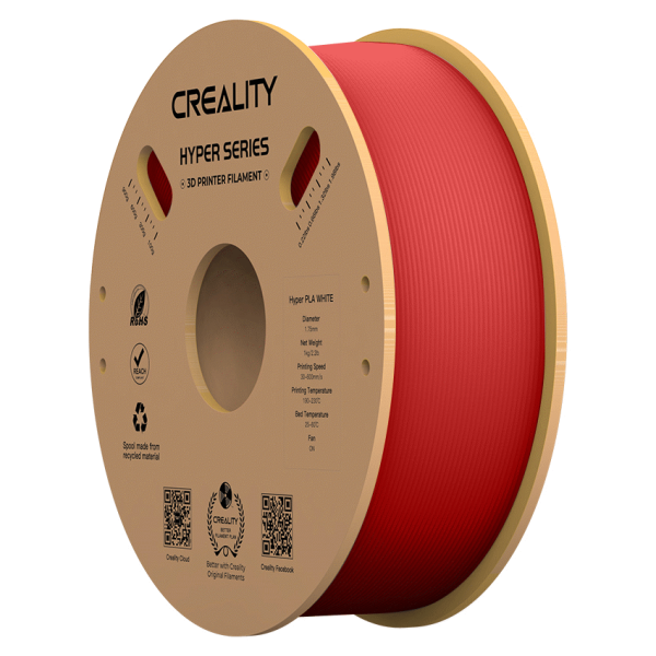 1-3209 Creality Hyper PLA High-Speed Red Filament 1Kg