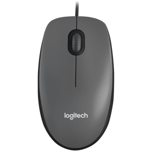 Logitech(R) M90 Wired Mouse - Grey