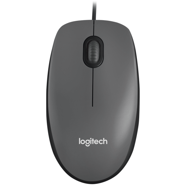 Logitech(R) M90 Wired Mouse - Grey
