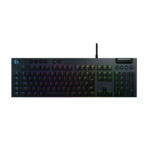 1-3617 Logitech(R) G915 X Low-Profile Tactile Switch Wired Gaming Keyboard - Black