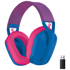 1-3665 Logitech(R) G435 LIGHTSPEED Wireless Gaming Headset - Blue