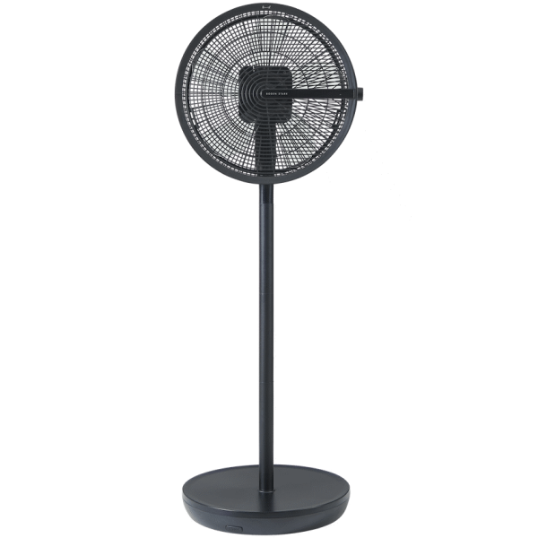 Boden Stark LED Display Stand Fan - Black