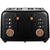 1-3936 Boden Stark Anson Collection 4-Slice Stainless Steel Toaster - Black