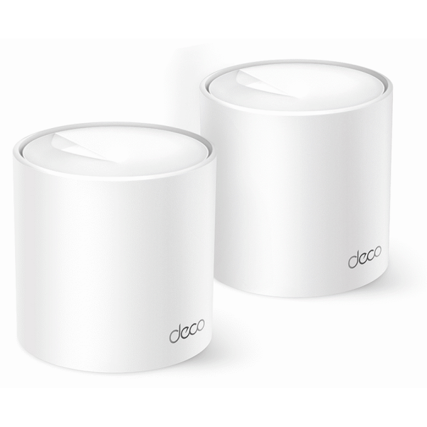 TP-Link Deco X10 (2-Pack) AX1500 Whole Home Mesh Wi-Fi 6 System (Tri-Band)
