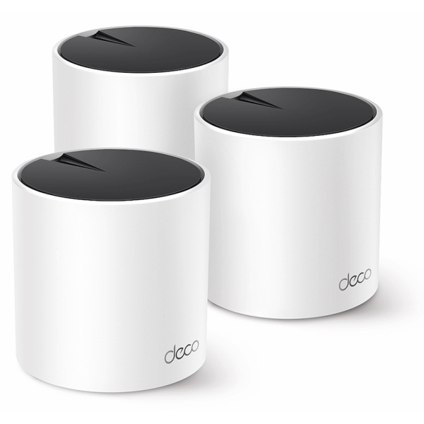 TP-Link Deco X55 (3-Pack) AX3000 Whole Home Mesh Wi-Fi 6 System
