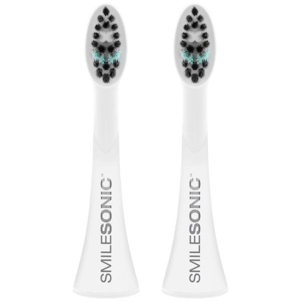 1-4041 2 Replacement toothbrush heads - White