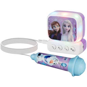 1-4047 Disney Frozen Bluetooth Mini Karaoke Machine with Belt Hook