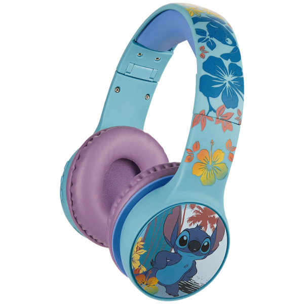 Disney Stitch Bluetooth Padded Headphones with dB Switch Function