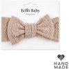 1-4121 Echo Baby Bow Headband - Bone