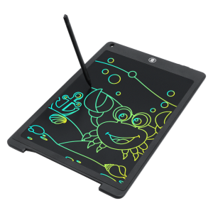 1-4125 Edu-Matic Skribbler - 12in LCD Writing Tablet with 1 Delete Button