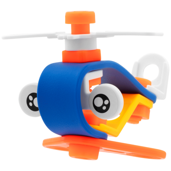 Edu-matic Flexi Build Mini Kit - Helicopter - 14 pcs