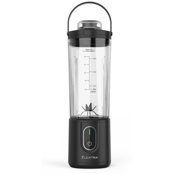 1-4157 Elektra 400ml Plastic Personal Blender - Black