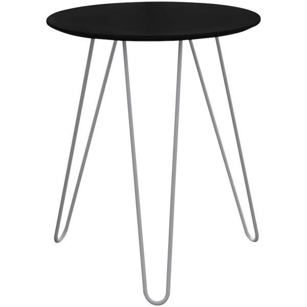 1-4197 Everfurn Juniper Coffee Table - Black and White Frame