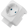Ellies 2 Way Adaptor With Schuko