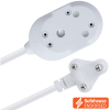 Ellies Back-to-Back Heavy-Duty Extension Lead - 3m