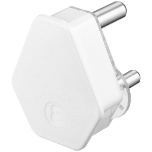 Ellies 16a Screw-on Plug Top - White
