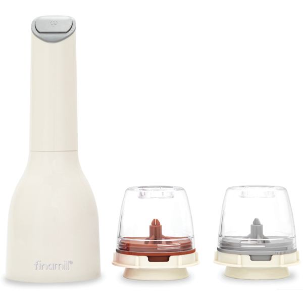 Finamill Battery-Operated Grinder - Soft Cream