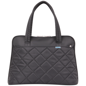 Kingsons 15.6" Shoulder Laptop Bag - Black - Ladies in Fashion