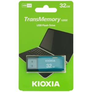 1-4386 Kioxia 32gb USB 2.0 - Aqua