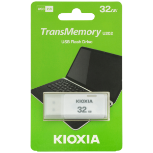 1-4387 Kioxia 32GB USB 2.0-White