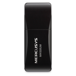 1-4463 TP-Link Mercusys MW300UM N300 Wireless Mini USB Adapter