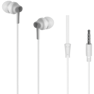 1-4497 Pro Bass Genesis Series 3.5mm Wired Earphones (No Mic) - White