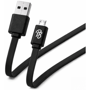 Pro Bass Energize Series Packaged Micro USB Cable - Black - 1.2m
