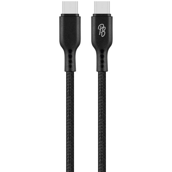 1-4515 Pro Bass Chord Series 1.2m 30w Type-C to Type-C Braided - Black