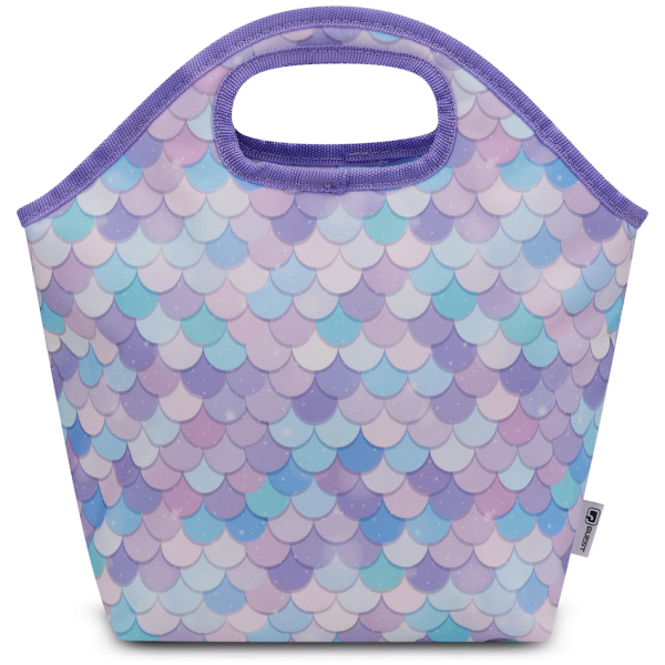 1-4602 Quest Mermaid Tail Lunch Bag Lilac