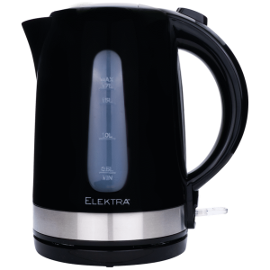 1-4774 Elektra - 1.7l Plastic Kettle - Black