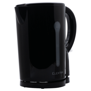 1-4777 Elektra 1.7l Plastic Cordless Kettle - Black