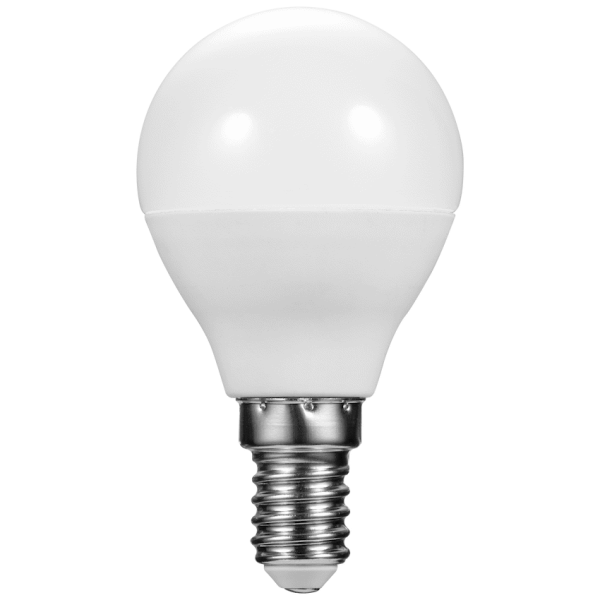 1-4850 Switched 5w Golfball LED Light Bulb E14 - Warm White