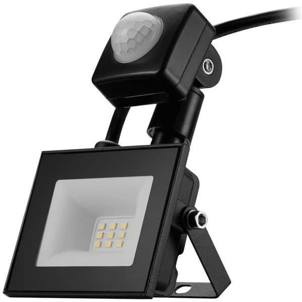 1-4860 Switched 10w LED Flood Light Automatic Motion Sensor
