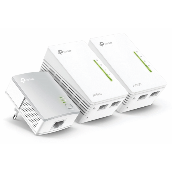 1-5029 TP-Link TL-WPA4220 TKIT Twin AV600 Powerline Wi-Fi Kit