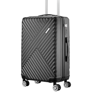 1-5053 Travelwize Astra ABS 67cm 4-Wheel Spinner Luggage - Black