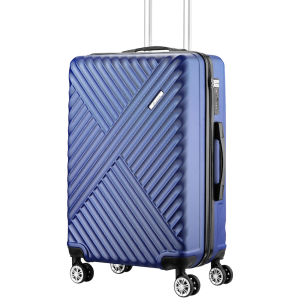 1-5055 Travelwize Astra ABS 67cm 4-Wheel Spinner Luggage - Navy