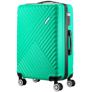 1-5057 Travelwize Astra ABS 77cm 4-Wheel Spinner Luggage - Jade