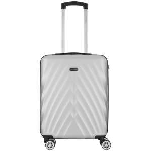 1-5059 Travelwize Terra ABS 67cm 4-Wheel Spinner Luggage - Silver