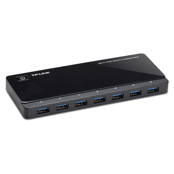 1-5089 TP-Link UH720 USB 3.0 7-Port Hub with 2 Charging Ports