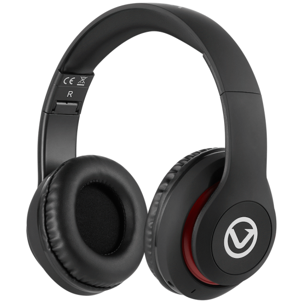 1-5105 Volkano Impulse Series Bluetooth Headphones - Black