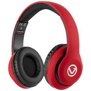 1-5106 Volkano Impulse Series Bluetooth Headphones - Red