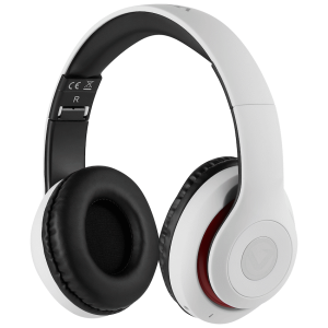 1-5107 Volkano Impulse Series Bluetooth Headphones - White