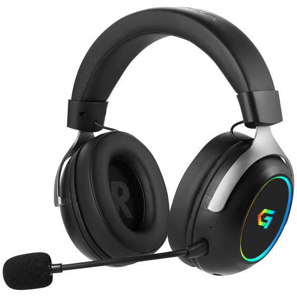 1-5118 Volkano gaming Helm X1 Pro Wireless Gaming headphone with Tri-mode and ENC mic