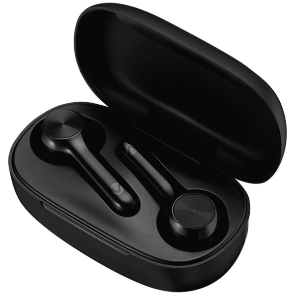 Volkano Libra Series TWS Earphones + Charging Case - Black