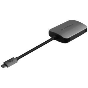 VolkanoX Core LAN series USB Type C to Gigabit LAN adaptor - Charcoal