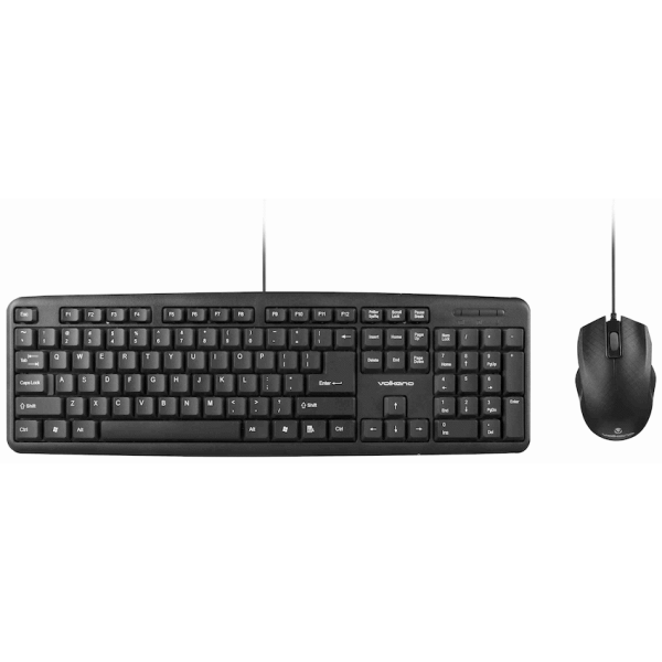 1-5247 Volkano Krypton Wired Keyboard and Mouse Combo