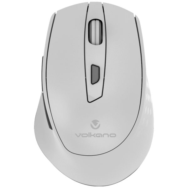 1-5301 Volkano Chrome Series Wireless Mouse - Gray