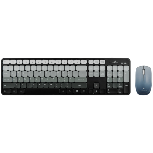 1-5315 Volkano Prism Series Bluetooth Wireless Keyboard and Mouse - Grey